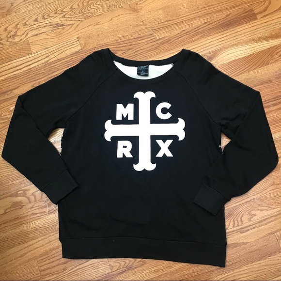 My Chemical Romance Laced Back Sweatshirt XXL 2XL - Picture 1 of 5